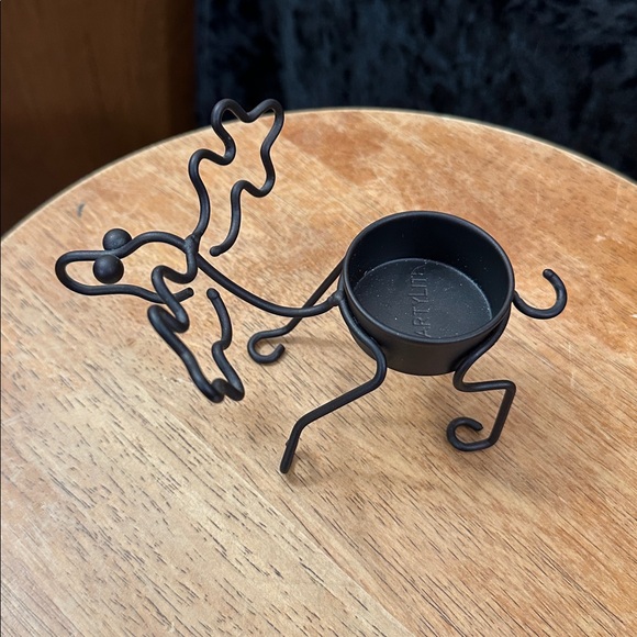 Live 3/1 Partylite Moose Tealight Holder - Picture 2 of 2